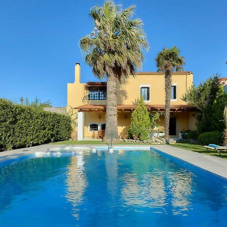 Castello Villa Daphnes - Private Pool & Whirlpool Dhafnes 외부 사진