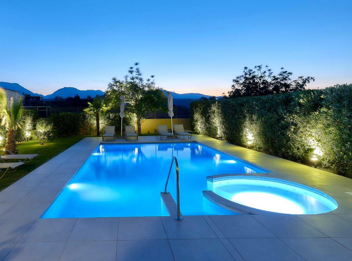 Castello Villa Daphnes - Private Pool & Whirlpool Dhafnes 외부 사진