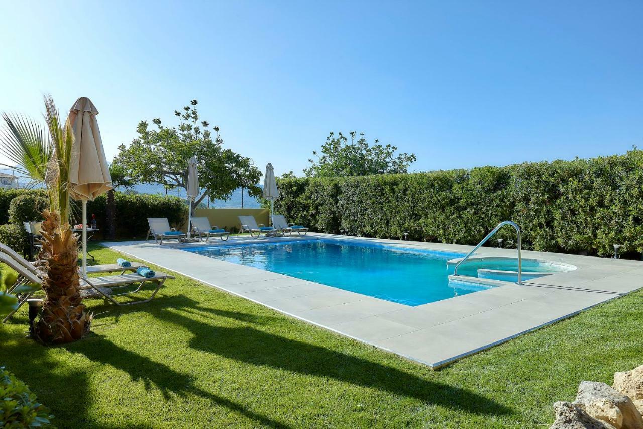 Castello Villa Daphnes - Private Pool & Whirlpool Dhafnes 외부 사진