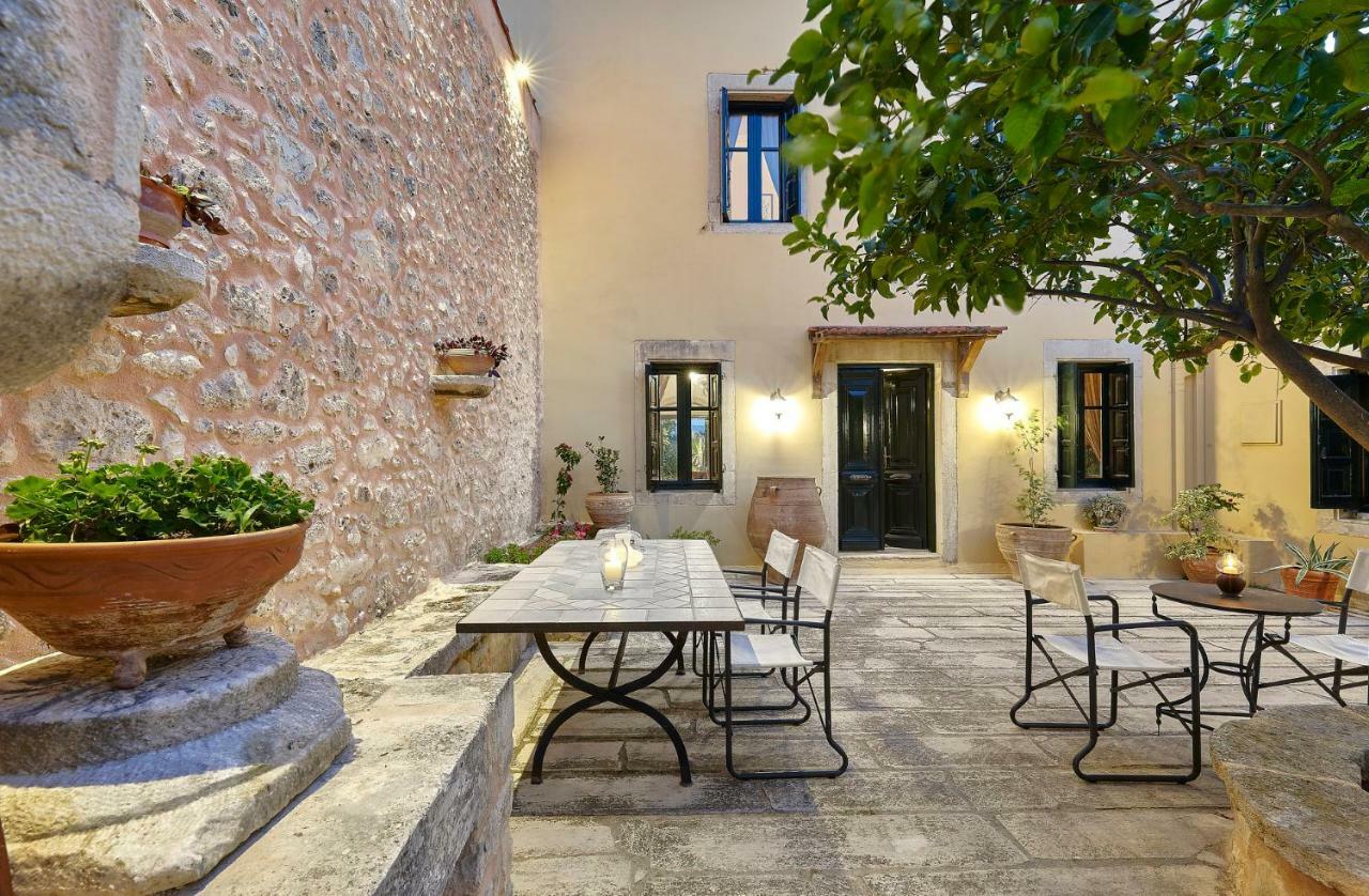 Castello Villa Daphnes - Private Pool & Whirlpool Dhafnes 외부 사진